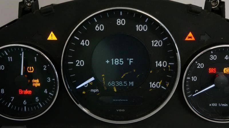 07 Mercedes-Benz CLS550 Speedometer Cluster Mileage 6,838.5 OEM 96251106 - Alshned Auto Parts