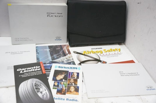 2014 Hyundai Tucson Owner's Manual & Handbook Guide with Case - Alshned Auto Parts