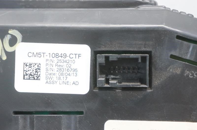 2013-2014 Ford Focus Speedometer Cluster Unknown Mileage CM5T-10849-CTF OEM - Alshned Auto Parts