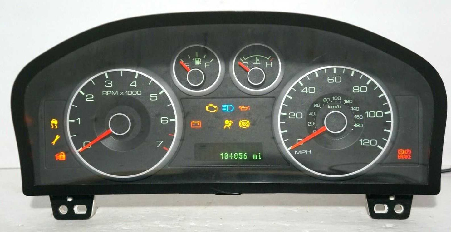 2007 Ford Fusion Speedometer Instrument Cluster 105K OEM 7E5T-10849-BD VA1726 - Alshned Auto Parts