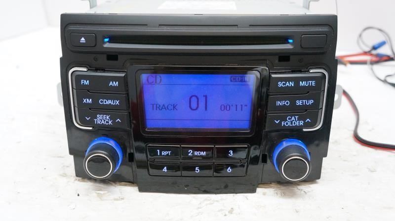 11-12 Hyundai Sonata AM/FM CD SAT Radio OEM 96180-3Q001 Model PA-YFLXMB - Alshned Auto Parts