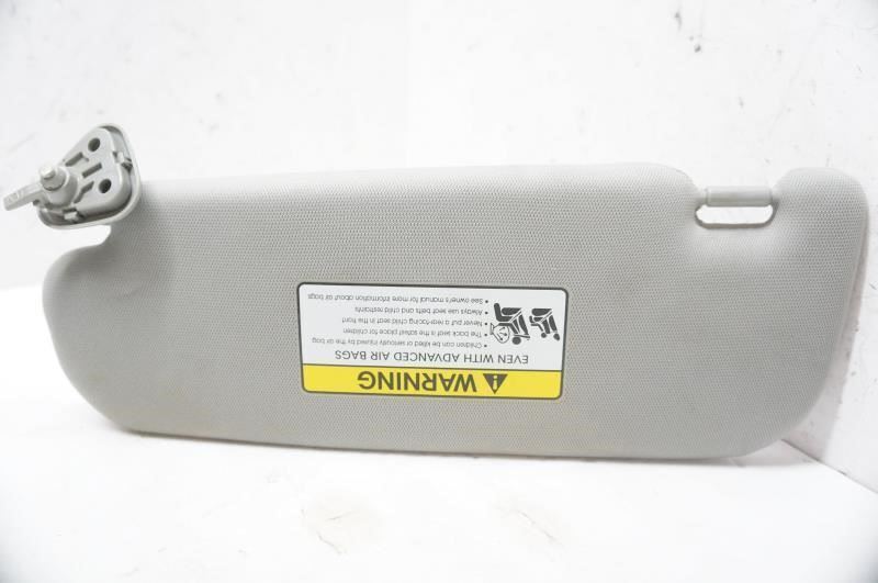 2011-2016 Kia Optima Passenger Right Sun Visor Gray 852022T02087 OEM - Alshned Auto Parts