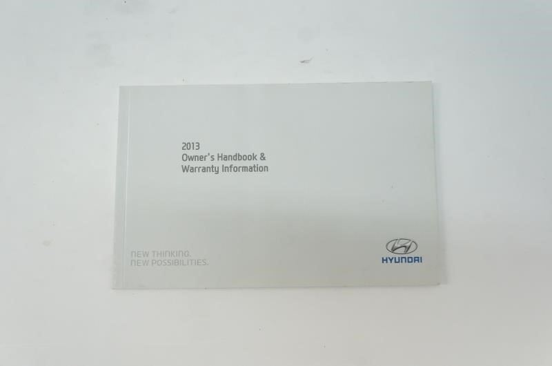2013 Hyundai Azera Owner's Manual Book Case Navigation System - Alshned Auto Parts