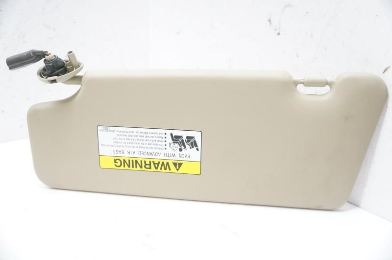 2013-2015 Acura ILX Passenger Right Sun Visor Beige 83230-TX6-A81ZA OEM - Alshned Auto Parts