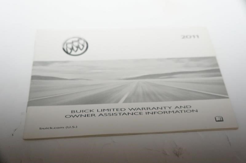 2011 Buick Regal Owner's Manual Warranty Info Book & OnStar DVD with Case - Alshned Auto Parts