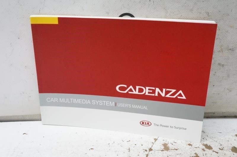 2015 Kia Cadenza Owner's Manual Book Case F3R0-EU47C OEM - Alshned Auto Parts