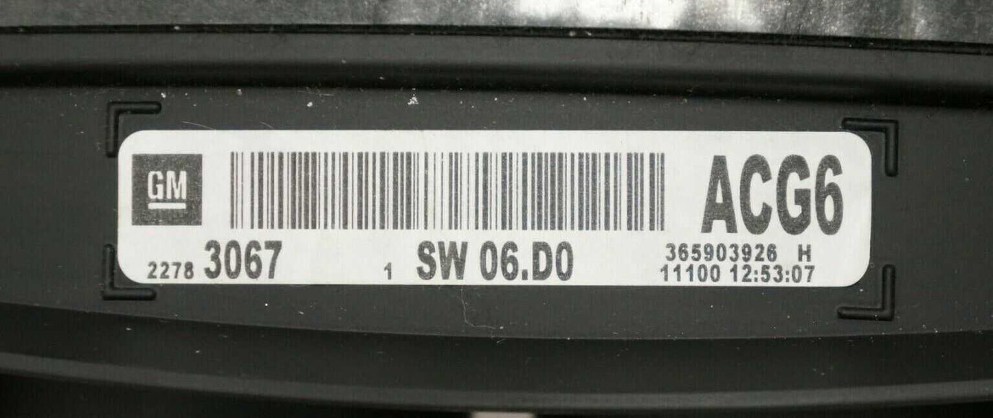 2011 Buick Regal Speedometer Instrument Cluster (Mileage Unknown) OEM 22783067 - Alshned Auto Parts