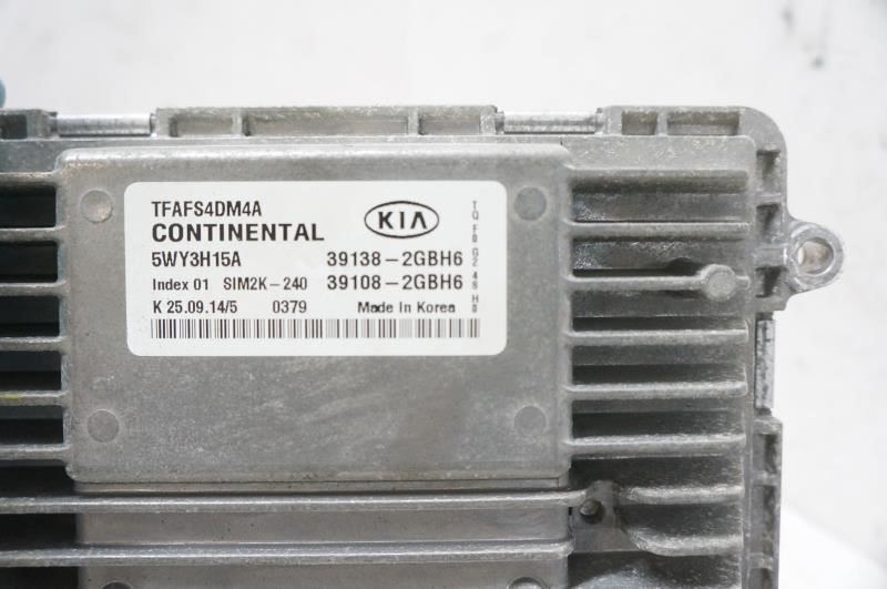 2015 Kia Optima 2.4L Engine Computer Control Module ECU ECM 39138-2GBH6 OEM - Alshned Auto Parts