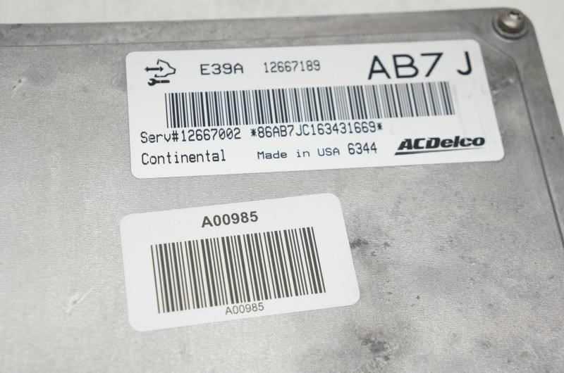 2017 Chevrolet Equinox Lt 2.4L  Engine Computer Control Module ECU 12667189 OEM - Alshned Auto Parts