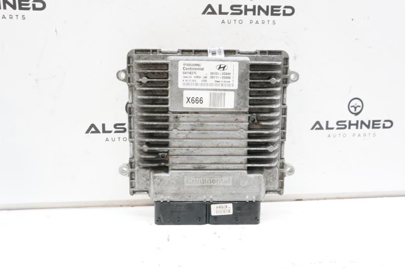 2011 Hyundai Sonata 2.4 Engine Computer Control Module ECU ECM 39101-2G666 OEM - Alshned Auto Parts