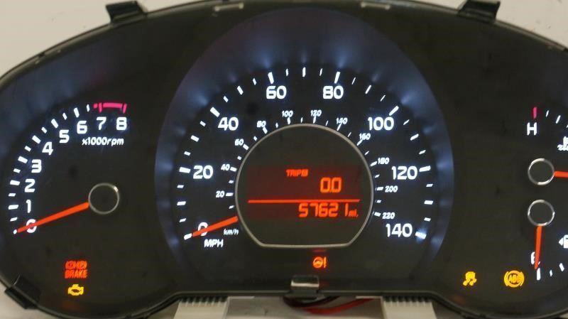 17-18 Kia Soul Speedometer Cluster Mileage 57,621 OEM 94006-B2720 - Alshned Auto Parts