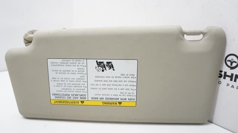 2014-2017 Nissan Rogue Passenger Right Sun Visor Beige 96400-JM02A OEM - Alshned Auto Parts