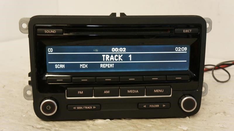 *READ* 11-14 Volkswagen Jetta AM/FM CD MP3 Radio OEM 1K0035164D CODE 1592 - Alshned Auto Parts