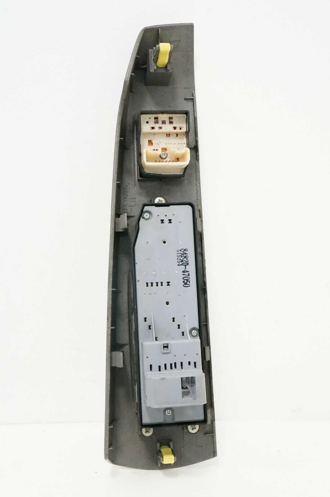 2004-2009 Toyota Prius LH Master Power Window Switch OEM 84820-47050 - Alshned Auto Parts