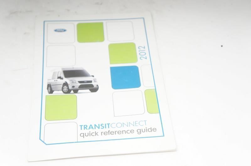 2012 Ford Transit Connect Owner's Guide Book Set with Case - Alshned Auto Parts