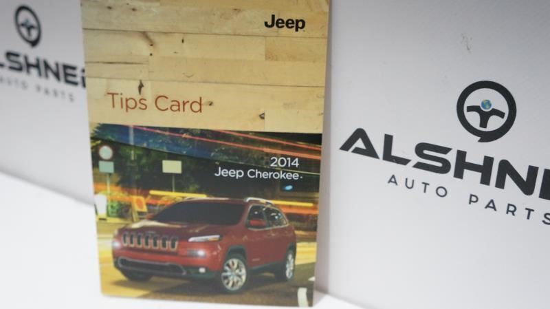 2014 Jeep Grand Cherokee User Guide Book with Case - Alshned Auto Parts
