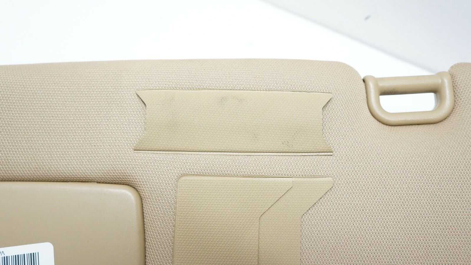 03-05 Subaru Forester Driver Left Side Sun Visor (Beige) OEM 92011SA212ES - Alshned Auto Parts