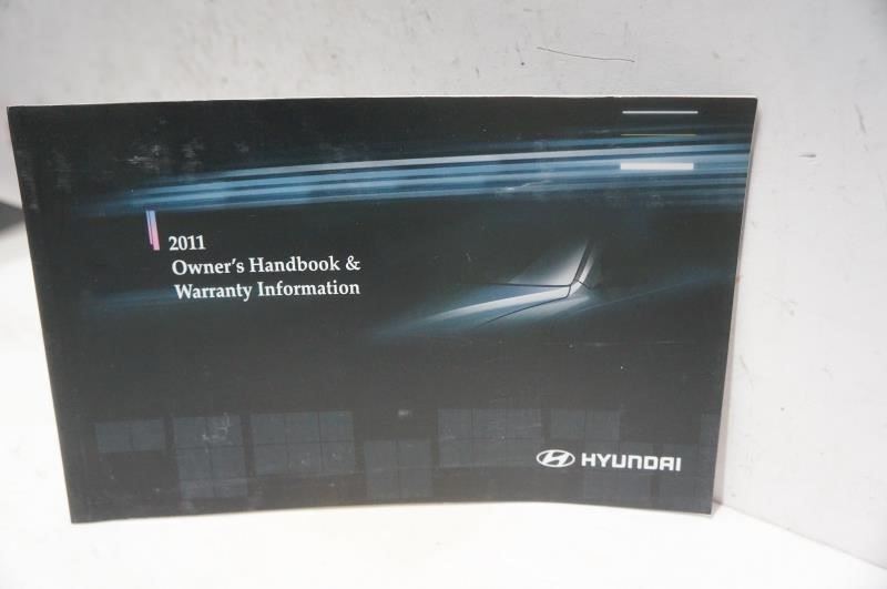 2011 Hyundai Genesis Owner's Manual Book Set with Case - Alshned Auto Parts