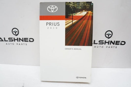 2010 Toyota Prius Owner's Manual - Alshned Auto Parts