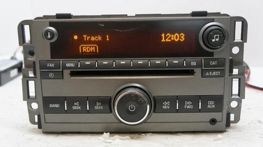 08 Saturn Vue AM/FM CD AUX Radio Receiver OEM 25866724 - Alshned Auto Parts