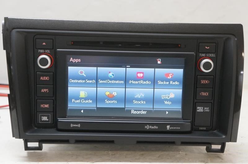 14-18 Toyota Sequoia JBL Screen Radio CD ENTUNE Navigation 86100-0C240 OEM 51015 - Alshned Auto Parts