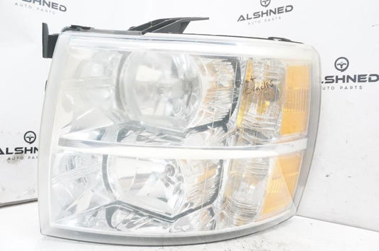 *READ* 07-14 Chevrolet Silverado 1500 Driver Left Front Head Light 25833678 - Alshned Auto Parts