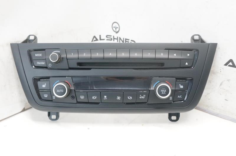 2015 BMW 328i GT AC Heater Climate Radio Control Panel 64-11-9-287-341 OEM - Alshned Auto Parts