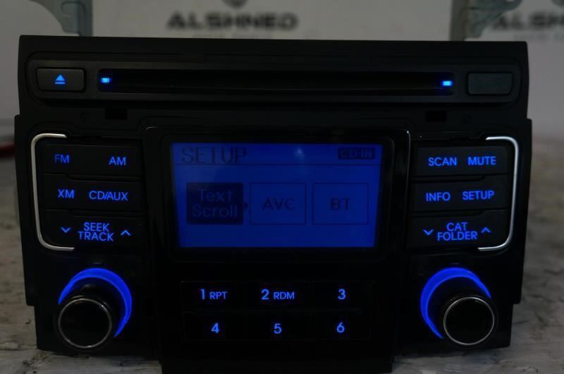 *READ* 2011 Hyundai Sonata AM FM CD MP3 Radio Receiver 96180-3Q000 OEM - Alshned Auto Parts