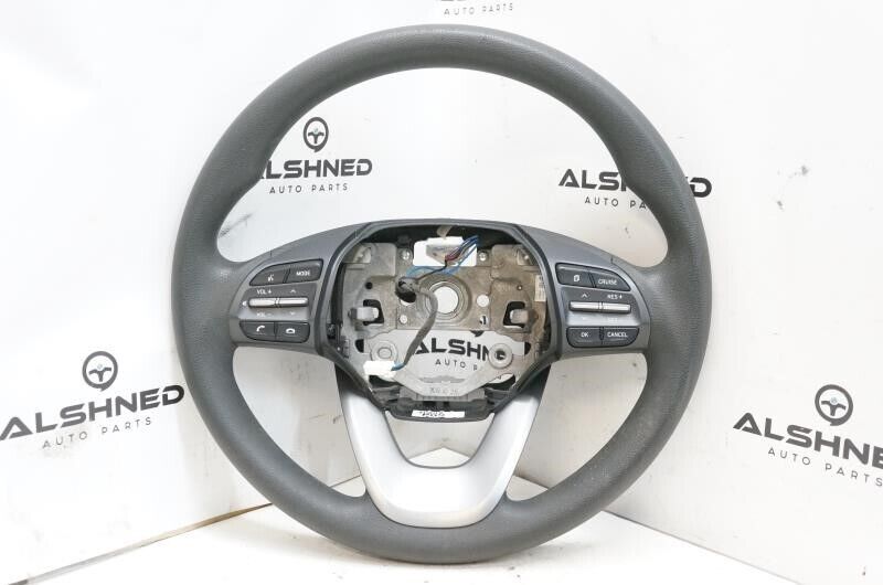 2019 Hyundai Kona Driver Steering Wheel Black 56120-J9000-TRY OEM - Alshned Auto Parts