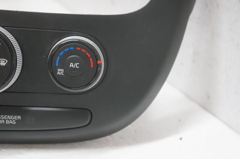 14-16 Kia Soul AC Heater Temperature Climate Control Faceplate 97250B2AS1ASB OEM - Alshned Auto Parts