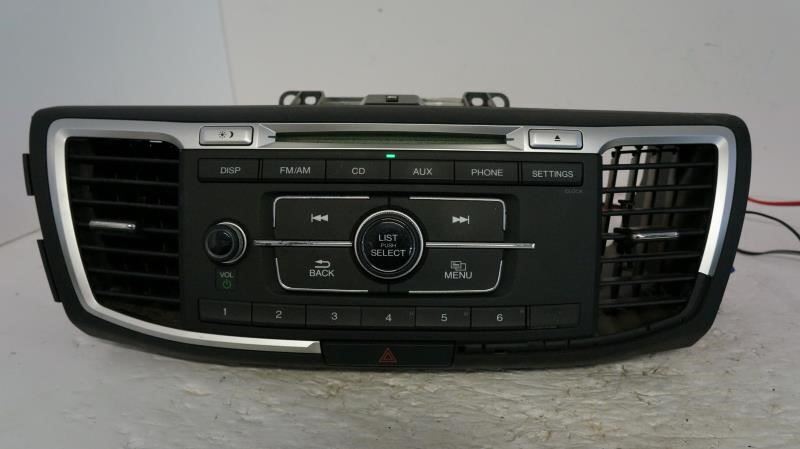 *READ* 13-15 Honda Accord CD AUX Radio Faceplate OEM 39100-T2A-A320 - Alshned Auto Parts