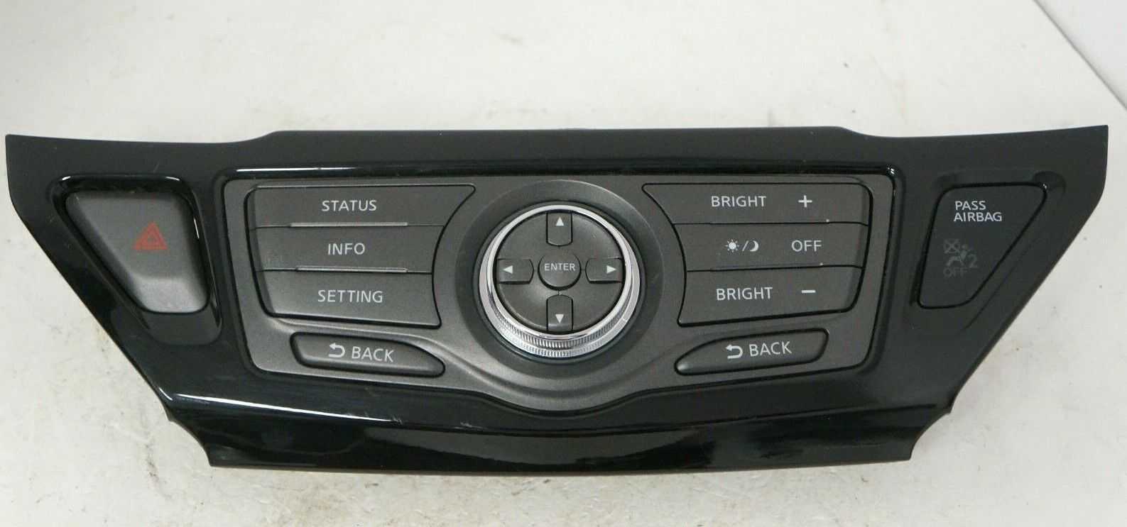 13-16 Nissan Pathfinder Info Control Panel for Display 3KA0A 210250 OEM - Alshned Auto Parts