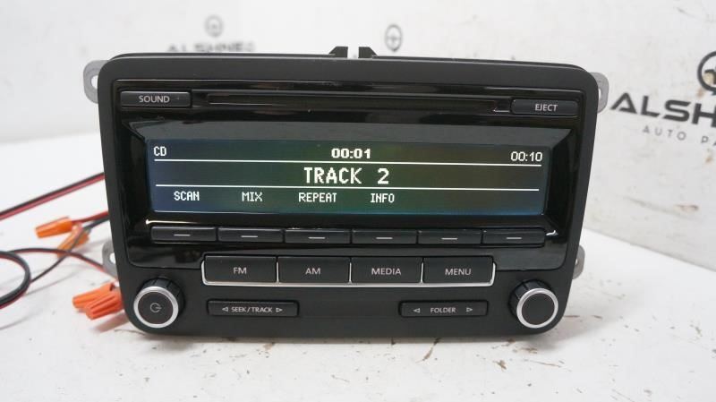 *READ* 2013 Volkswagen Jetta AM FM CD MP3 Radio Receiver 1K0035164D OEM - Alshned Auto Parts