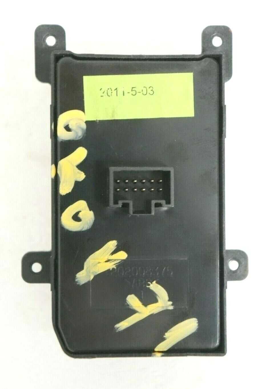 2011 Hyundai Genesis Driver Master Power Window Switch Control OEM 202008375 - Alshned Auto Parts