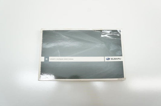 2009 Subaru Legacy Outback Owner's Manual Book Case MSA5M0904A OEM - Alshned Auto Parts