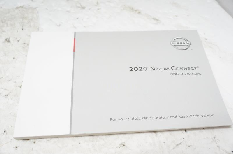 2020 Nissan Sentra Owner's Manual Book Guide Set with Case - Alshned Auto Parts
