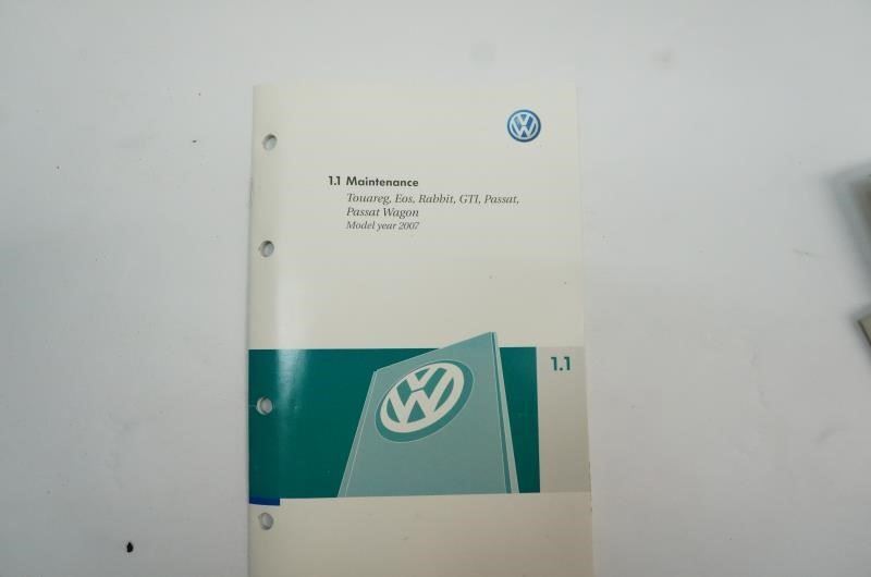 2007 Volkswagen Golf GTI Owner's Manual Book  Case Maintenance - Alshned Auto Parts