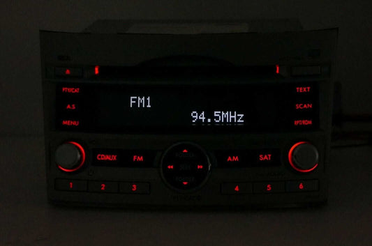 *READ* 10-12 Subaru Legacy CD Player FM/AM Radio PE645U1 OEM 86201AJ64A *AS-IS* - Alshned Auto Parts