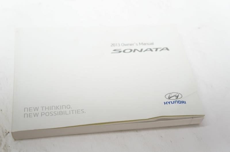 2013 Hyundai Sonata Owner's Manual Book Set with Case R1915 - Alshned Auto Parts