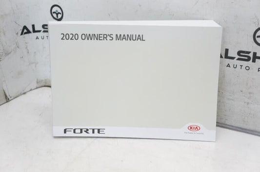 2020 Kia Forte Owner's Manual Book Case DLS4-EU97A OEM - Alshned Auto Parts