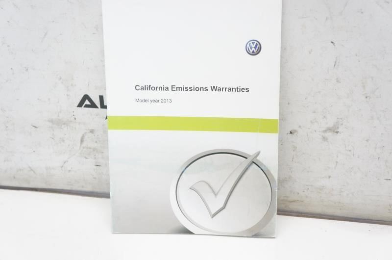 2013 Volkswagen Jetta Hybrid Owner's Manual Book Case 1325U1JEH21 OEM - Alshned Auto Parts