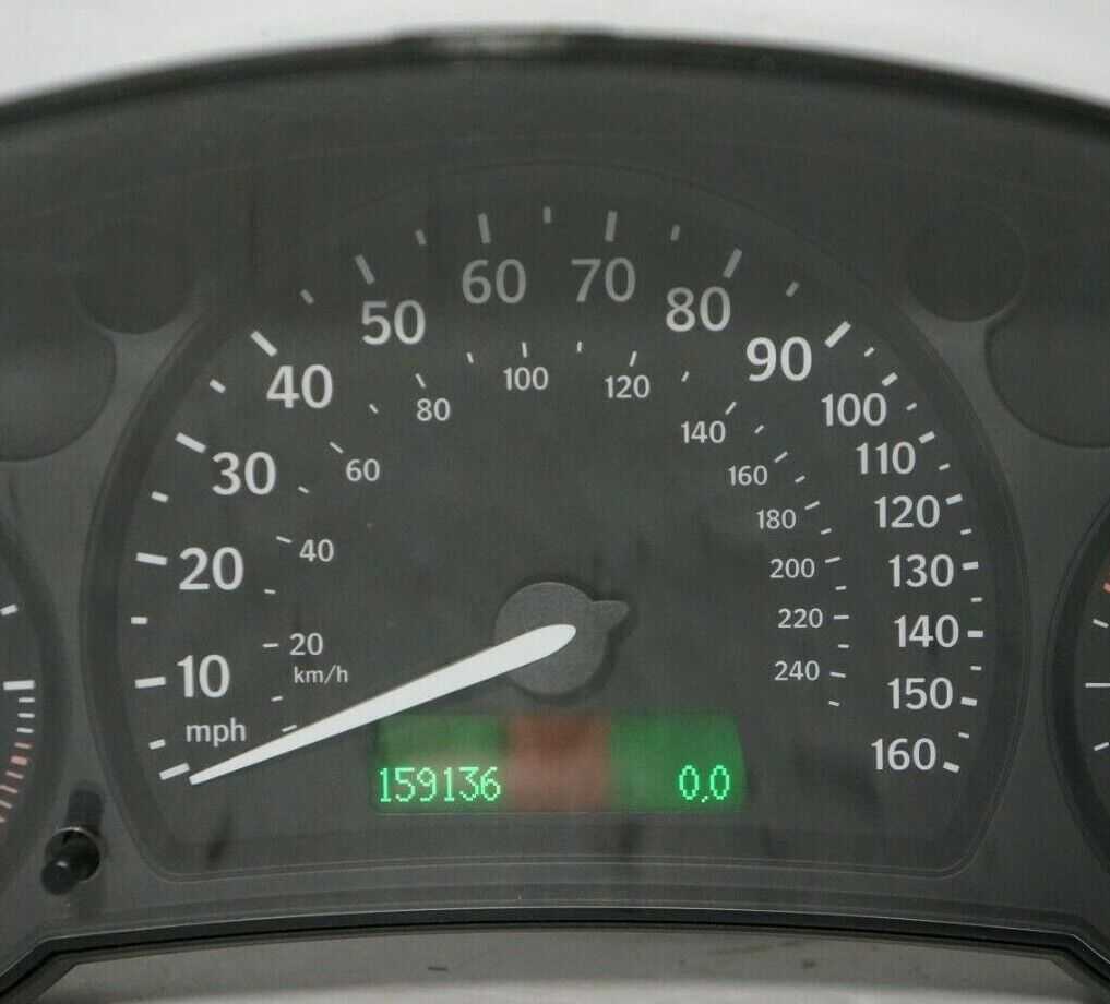 2003-2004 Saab 9-3 Speedometer Speedo Cluster MPH 160K OEM P12800508 VA1057 - Alshned Auto Parts