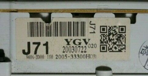 2004-2006 Hyundai Elantra Speedometer Speedo Cluster 329K OEM 94004-2D000 VA1061 - Alshned Auto Parts