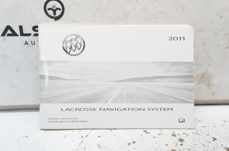 2011 Buick Lacrosse  Owner's Manual Book Case 20859621 A OEM - Alshned Auto Parts