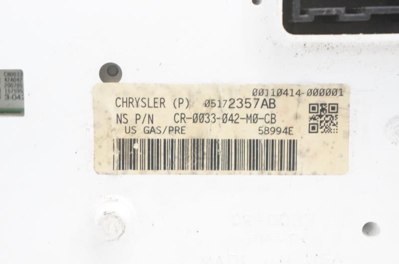 08 Chrysler PT Cruiser Speedometer Instrument Cluster Unknown Mileage 05172357AB - Alshned Auto Parts