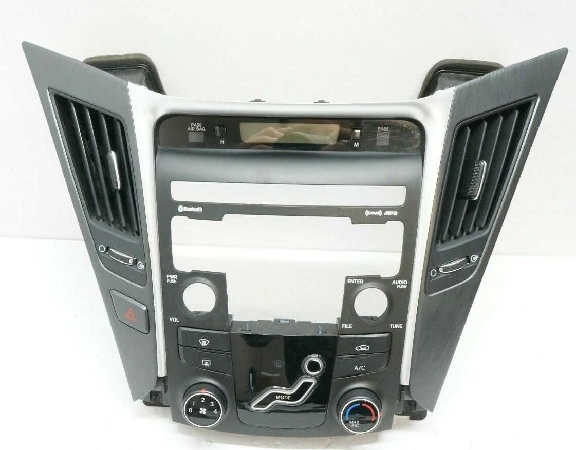 11-14 Hyundai Sonata Center Climate Control Bezel Unit OEM 97250-3Q001 - Alshned Auto Parts