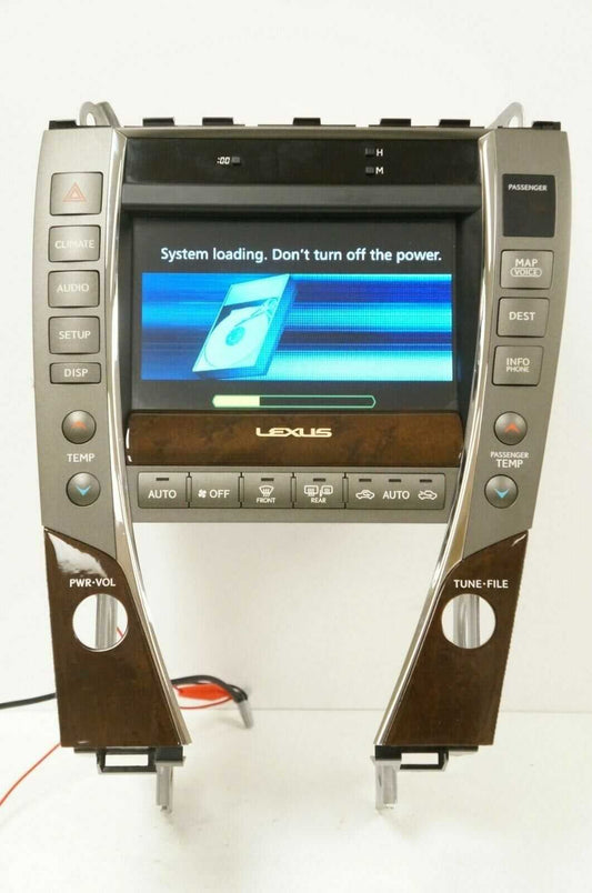 12 Lexus ES350 Audio Radio Navigation Information Display Screen OEM 86431-33070 - Alshned Auto Parts