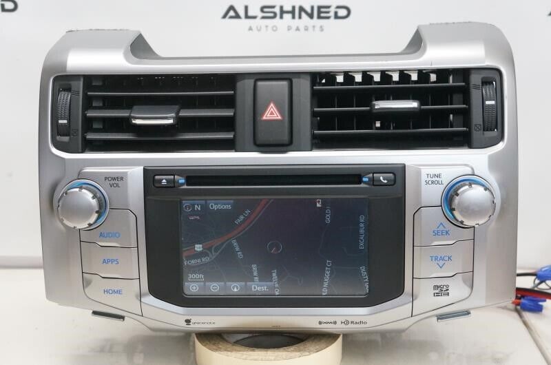 2014-2018 Toyota 4Runner AM FM CD MP3 Radio Receiver Navigation 86100-35354 OEM - Alshned Auto Parts