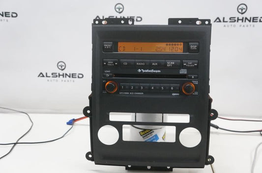 2009-2012 Nissan Frontier Rockford Fosgate Radio Receiver 6CD 28185 9BH5A OEM - Alshned Auto Parts