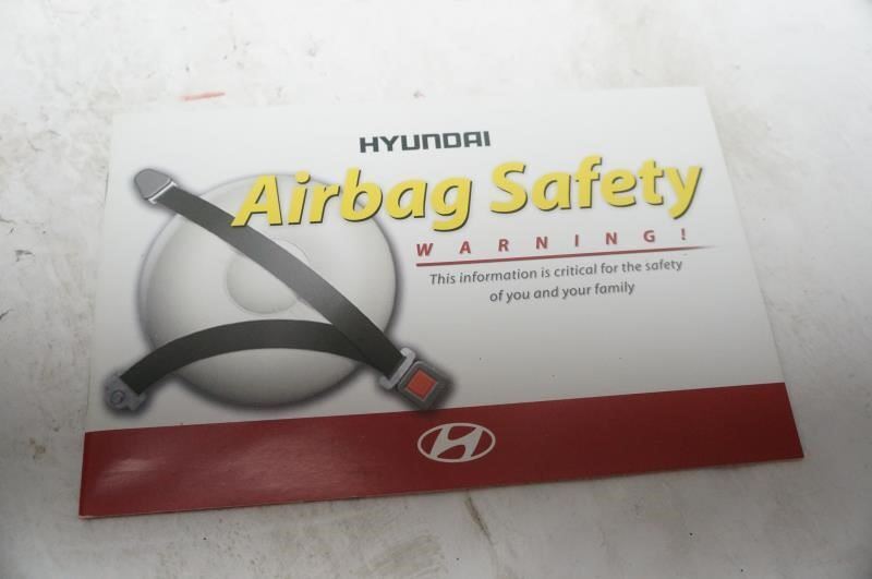 2012 Hyundai Sonata Owner's Manual Book Set with Case - Alshned Auto Parts